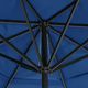 vidaXL Parasol ogrodowy na słupku aluminiowym, 600 cm, lazurowy 1