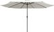 vidaXL Parasol ogrodowy na stalowym słupku, 400 cm, piaskowy biały 3
