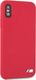 BMW Etui hardcase BMW BMHCPXMSILRE iPhone X /Xs czerwony/red Silicone M Collection 3