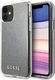 Guess Guess GUHCN61PCGLSI iPhone 11 srebrny/silver hard case Glitter 1