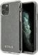 Guess Guess GUHCN58PCGLSI iPhone 11 Pro srebrny/silver hard case Glitter 1