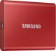 Dysk zewnętrzny SSD Samsung T7 500GB Czerwony (MU-PC500R/WW) 1
