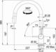 Bateria kuchenna Franke Active NEO Pull-Out Spray (115.0554.092) 2