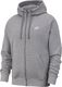 Nike Bluza męska Nsw Club Hoodie Full Zip szara r. XL (BV2645-063) 1