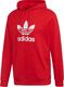 Adidas Bluza męska Originals Trefoil Hoodie czerwona r. L (FM3783) 1
