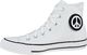 Converse Buty męskie Chuck Taylor All Star Hi Peace białe r. 45 (167892C) 1