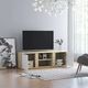 vidaXL Szafka TV, biel i dąb sonoma, 120x34x37 cm, płyta wiórowa 3