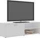 vidaXL Szafka pod TV, biała, 120x34x37 cm, płyta wiórowa 2