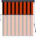 vidaXL Roleta zewnętrzna, 140x250 cm, pomarańczowo-brązowa 3