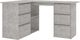 Biurko vidaXL 801093 Jasnoszare 145 cm x 100 cm 1
