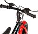 vidaXL Rower dla dzieci 12 cali czarno-czerwony 3