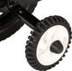 vidaXL Rower dla dzieci 12 cali czarno-czerwony 7