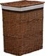Kosz na pranie vidaXL brązowy (286979) 1
