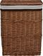 Kosz na pranie vidaXL brązowy (286979) 3