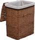 Kosz na pranie vidaXL brązowy (286979) 6