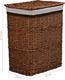 Kosz na pranie vidaXL brązowy (286979) 8