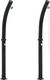 vidaXL Prysznic ogrodowy solarny 20 l czarny 214 cm (92311) 2