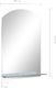 Lustro vidaXL srebrny (249431) 6