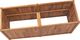 vidaXL Donica ogrodowa, 150x50x70 cm, lite drewno tekowe 4