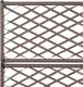 vidaXL Donica z kratką i 3 wkładami, 83x30x130 cm, polirattan, brązowa 4