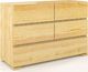Elior Komoda drewniana z szufladami Verlos 4S - Sosna 1