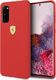 Ferrari Ferrari Hardcase FESSIHCS62RE S20 G980 czerwony/red Silicone 1