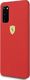 Ferrari Ferrari Hardcase FESSIHCS62RE S20 G980 czerwony/red Silicone 1