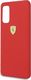 Ferrari Ferrari Hardcase FESSIHCS62RE S20 G980 czerwony/red Silicone 4
