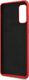 Ferrari Ferrari Hardcase FESSIHCS62RE S20 G980 czerwony/red Silicone 5