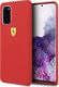 Ferrari Ferrari Hardcase FESSIHCS67RE S20+ G985 czerwony/red Silicone 1