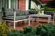 Bello Giardino Narożnik ogrodowy Alluminio Grande biały, 5 elementów (28603600) 2