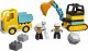 LEGO Duplo Ciężarówka i koparka gąsienicowa (10931) 6