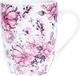 Pepco Kubek porcelanowy z kwiatowym wzorem (350 ml) biały 1