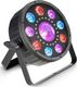 Świetlówka Cameo Płaski reflektor PAR Cameo FLAT MOON 3w1, diody LED RGB+ UV+ stroboskop 1