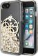 Guess Guess Liquid Glitter Circle Logo iPhone SE 2020/7/8 złoty 1