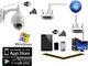 Kamera IP Luxury Kamera zewnętrzna IP P2P WiFi HD 920p Obrotowa uniwersalny 11