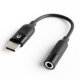Adapter USB Unitek USB-C - Jack 3.5mm Czarny (M1204A) 5
