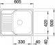 Zlewozmywak Blanco Tipo 45 S Mini stal matowa (516524) 3