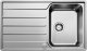 Zlewozmywak Blanco Lemis 45 S-IF stal szczotkowana z korkiem automatycznym (523031) 2