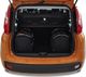 KJUST FIAT PANDA 2012+ TORBY DO BAGAŻNIKA 3 SZT uniwersalny 1