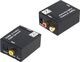 Adapter AV Apte Toslink - RCA (Cinch) czarny 1