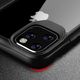 Crong Crong Hybrid Clear Cover - Zestaw etui iPhone 11 (czarny) + szkło hybrydowe 9H uniwersalny 5