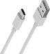 Kabel USB Borofone USB-A - USB-C 1 m Biały (43801-uniw) 1