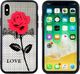 Beline Etui Lace 3D iPhone X/Xs wzór 1 (rose) uniwersalny 2
