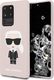 Karl Lagerfeld Karl Lagerfeld Fullbody Silicone Iconic - Etui Samsung Galaxy S20 Ultra (Pink) uniwersalny 1