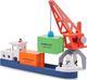 New Classic Toys New Classic Toys - Drewniany dźwig kontenerowy uniwersalny 1