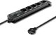 Listwa zasilająca Qoltec Swift przeciwprzepięciowa 5 gniazd 1.8 m czarna (5901878502694) 1