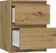 Topeshop SZAFKA NOCNA KARO K2 - DĄB ARTISAN 2