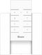 Sonoff Sonoff RM433-BASE 8 mygtukų pultelio (Sonoff RM433 RF) laikiklis 6