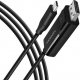 Kabel USB Axagon USB-C - DisplayPort 1.8 m Czarny (RVC-DPC) 2